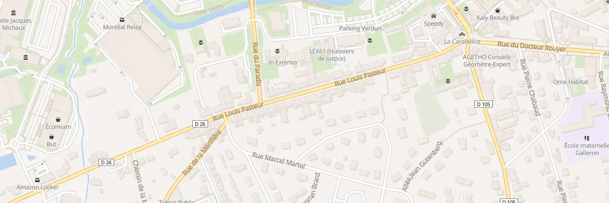 Plan du 49 Rue Louis Pasteur à L’Aigle