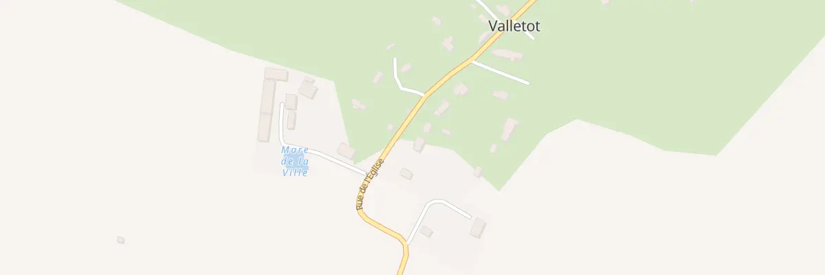 Plan du 21 Rue de l’Eglise à Valletot