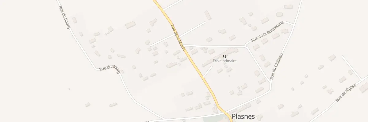 Plan du 5 Rue de la Mairie à Plasnes