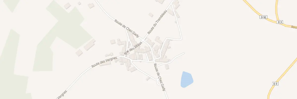 Plan du 25 La Crete Sud à Étouars
