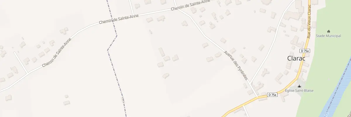 Plan du 10 Rue Caroline à Clarac