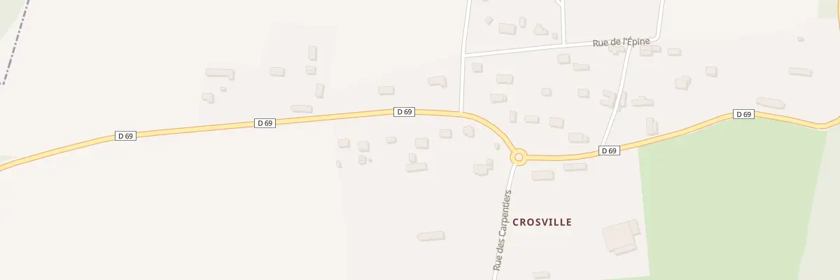 Plan du 6 Rue du Clos de la Couture à Vittefleur