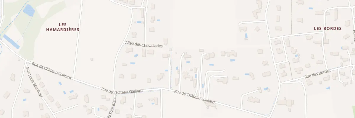 Plan du 8B Rue de Château Gaillard à Fondettes