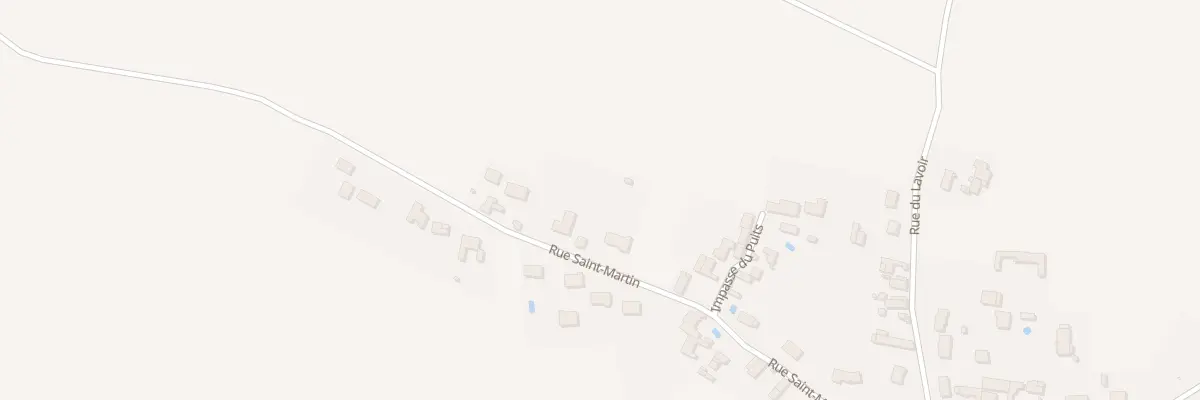 Plan du 46A Rue Saint Martin aux Ormes