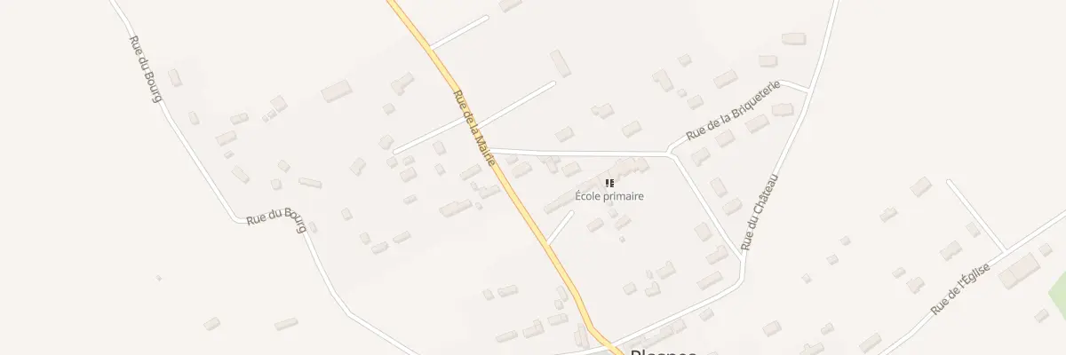 Plan du 8 Rue de la Mairie à Plasnes