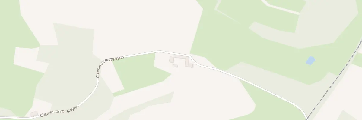 Plan du 905 Che de Pompeyrin à Ornézan