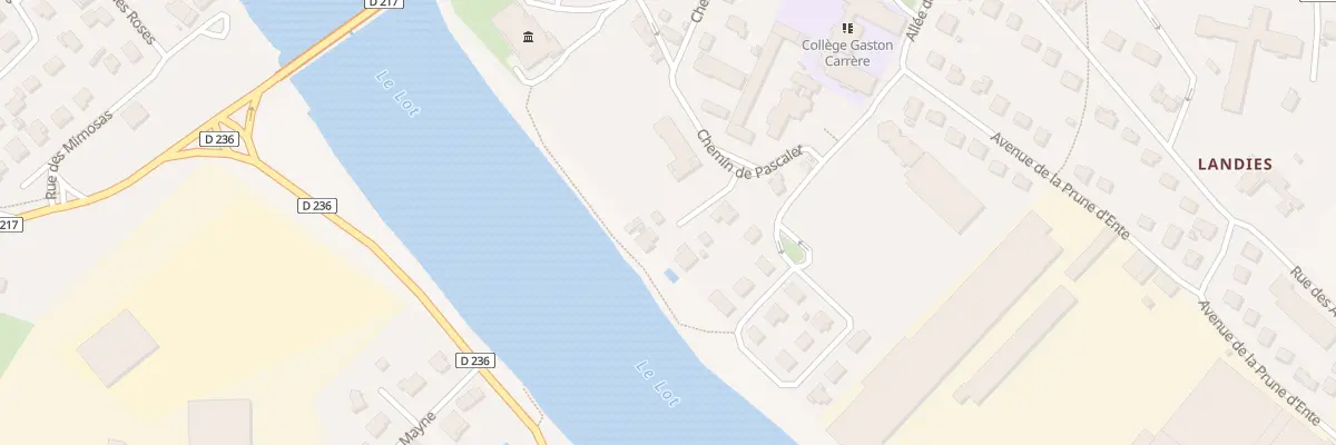 Plan du 6210 Che de Pascalet à Casseneuil