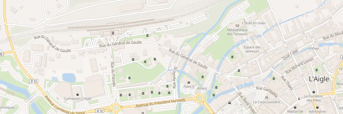 Plan du 41 Rue du Gen de Gaulle à L’Aigle