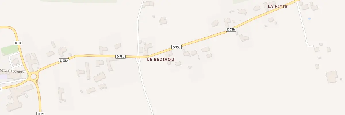 Plan du 26 Qua du Bédiaou au Cuing
