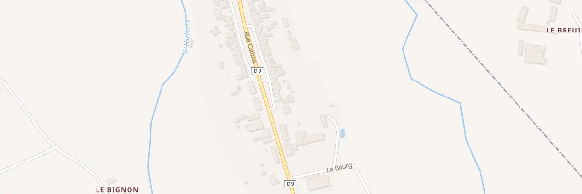 Plan du 133 Rue Catinat à Mauves-sur-Huisne