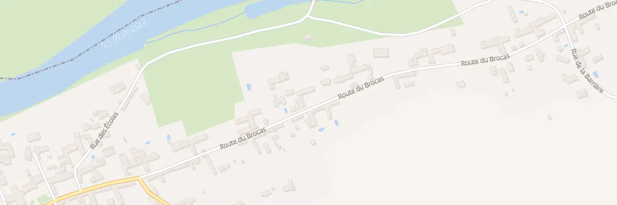 Plan du 22 Rte du Brocas à Pointis-de-Rivière