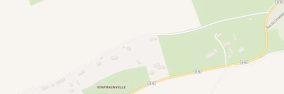 Plan du 6 Vinfrainville à Cany-Barville