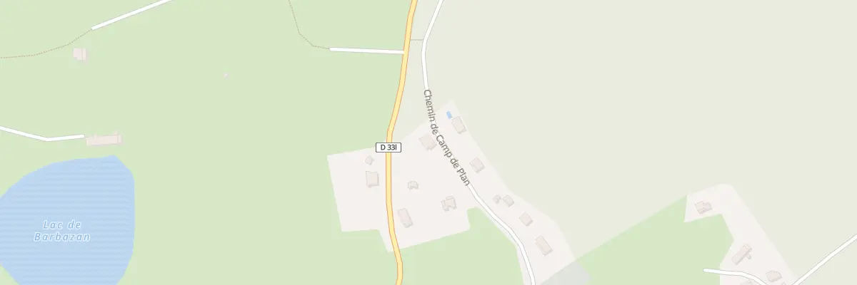 Plan du 74 Campagnac à Barbazan