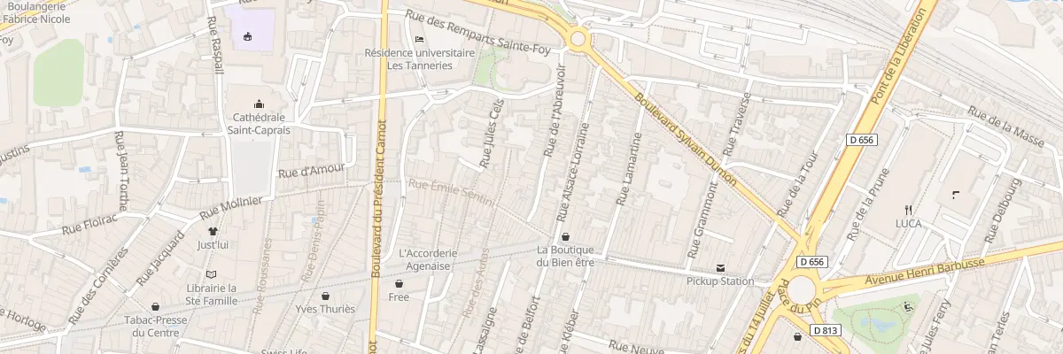 Plan du 7B Rue de l’Abreuvoir à Agen