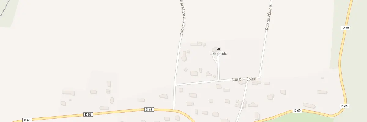 Plan du 4B Rue de la Mare aux Loups à Vittefleur