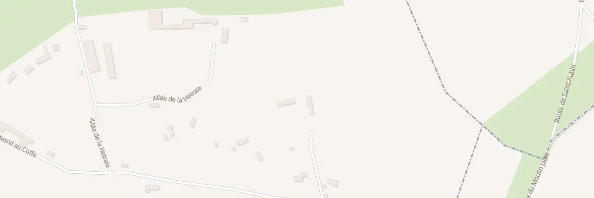 Plan du 2069 Rte du Mesnil au Coffe à Trouville-Alliquerville
