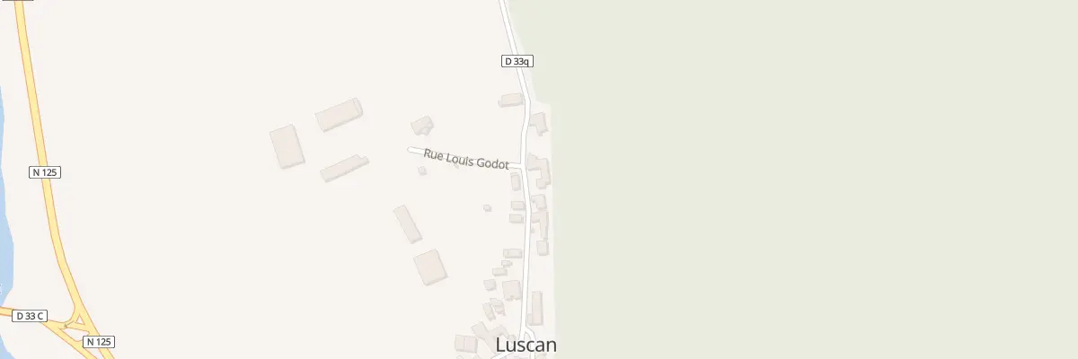 Plan du 4 Rue Marc-eugène de Goulard à Luscan