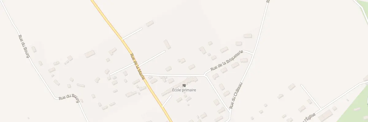 Plan du 3 La Plante à Plasnes