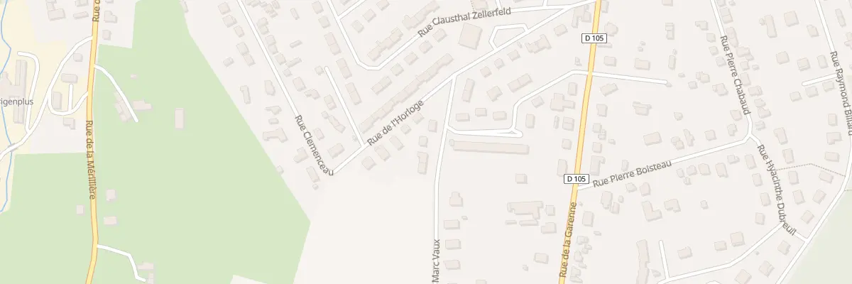 Plan du 4 Rue Marc Vaux à L’Aigle
