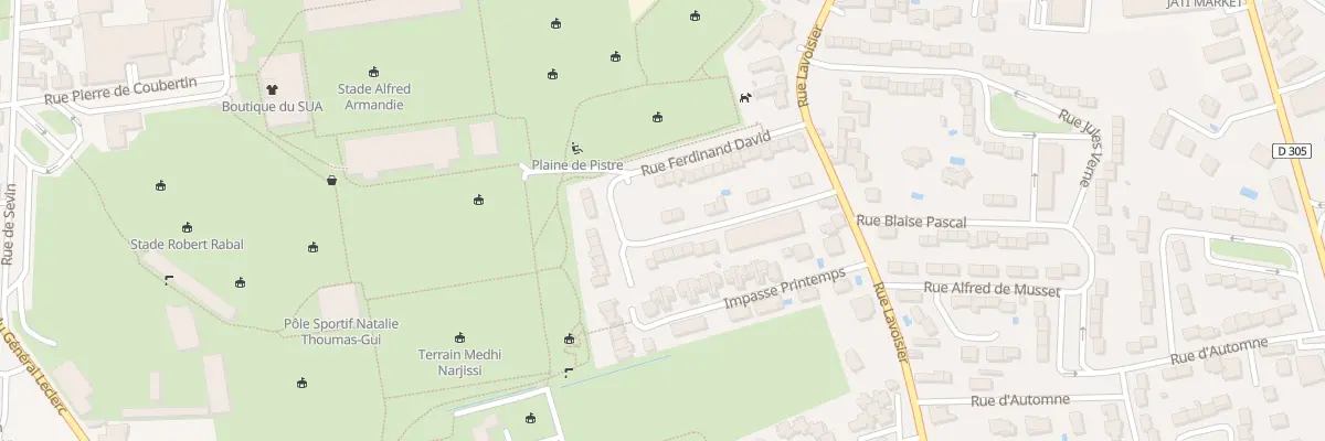 Plan du 130 Rue Ferdinand David à Agen