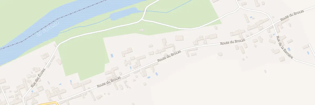 Plan du 26 Rte du Brocas à Pointis-de-Rivière