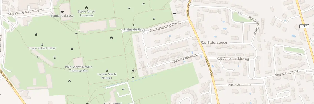 Plan du 133 Rue Ferdinand David à Agen