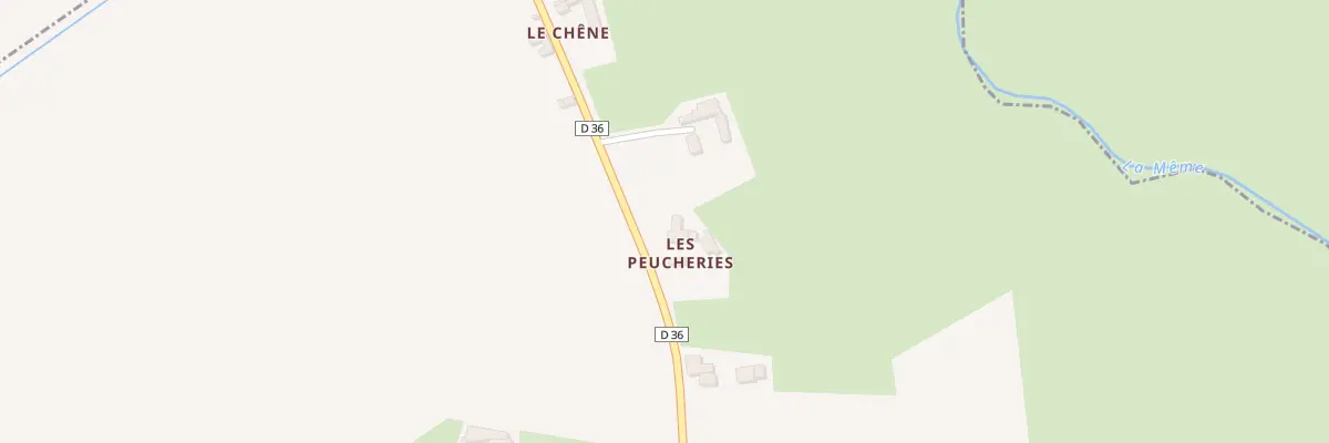 Plan du 5004 Les Peucheries à Préval