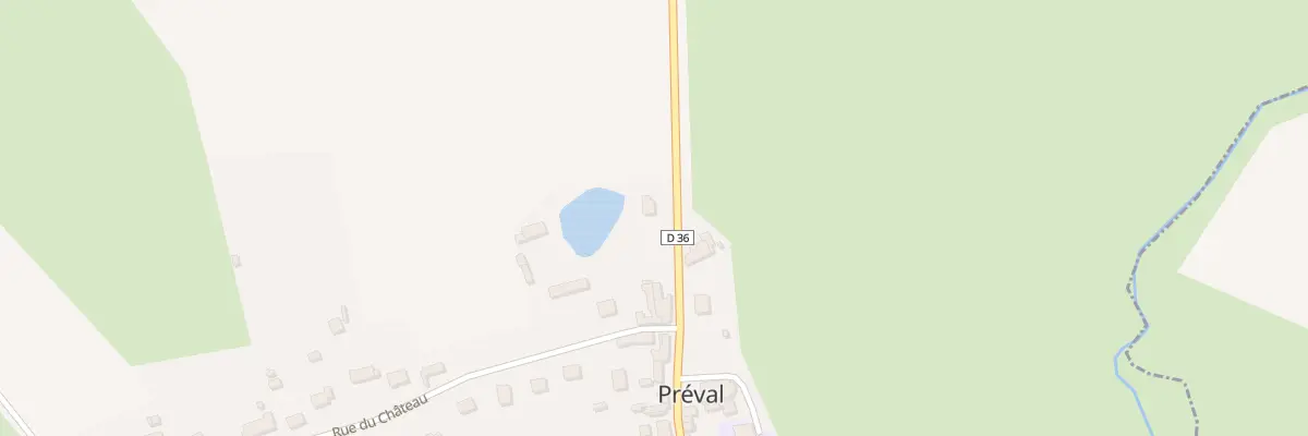 Plan du 5085A Le Bourg à Préval