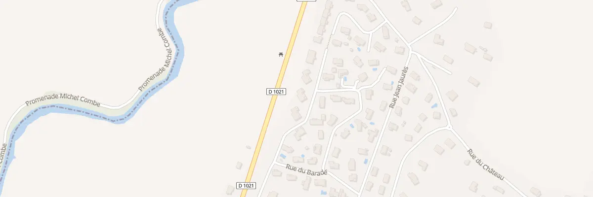 Plan du 32 Rue du Baradé à Preignan