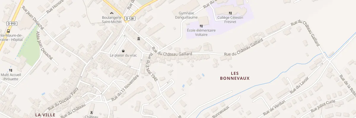 Plan du 20 Rue du Château Gaillard à Sainte-Maure-de-Touraine