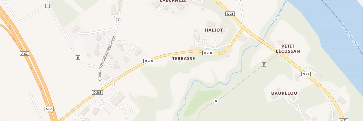 Plan du 2200 Voie de César à Moirax