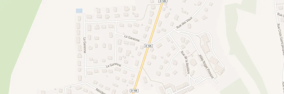 Plan du 86 Rue de la Garenne à L’Aigle