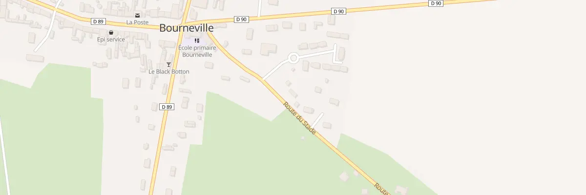 Plan du 161 Rte du Stade à Bourneville-Sainte-Croix