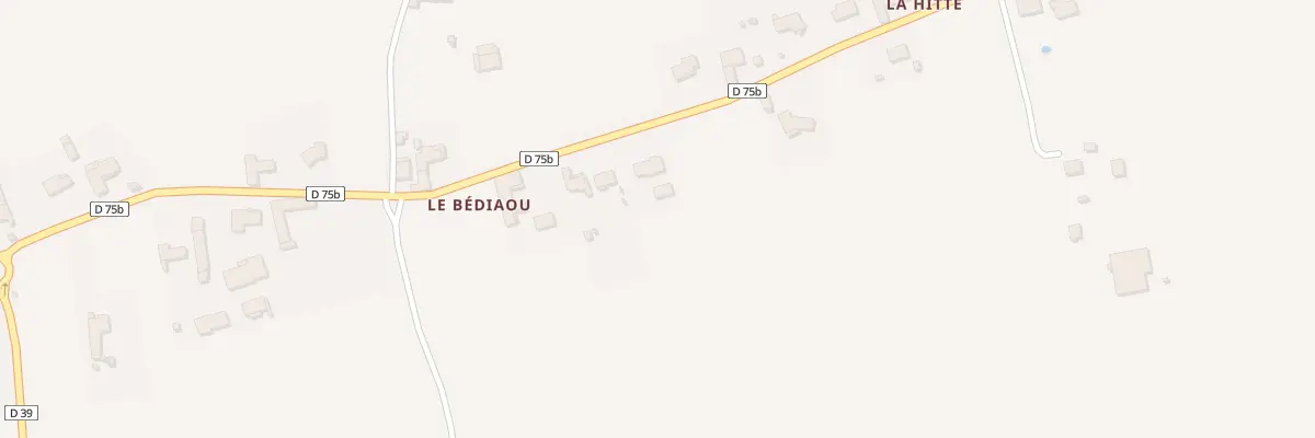Plan du 34 Qua du Bédiaou au Cuing