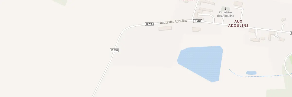 Plan du 5041 Aux Adoulins à Bellegarde
