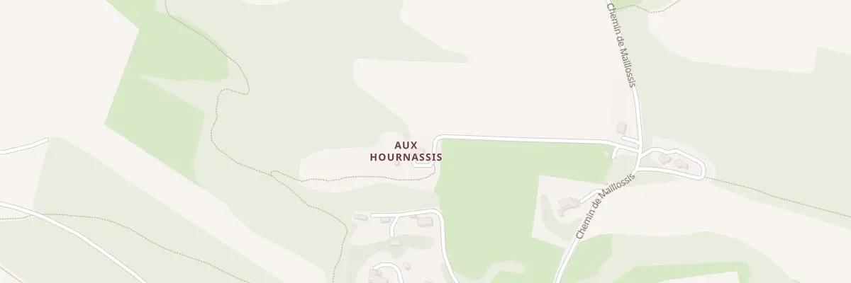 Plan du 861 Che de Maillossis à Auch
