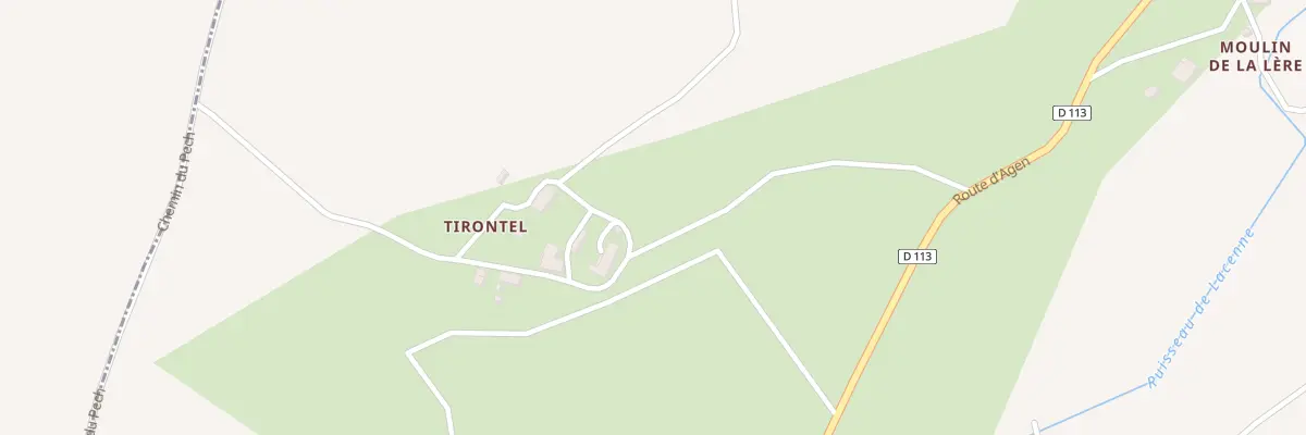 Plan du 18 Tirontel à Sembas
