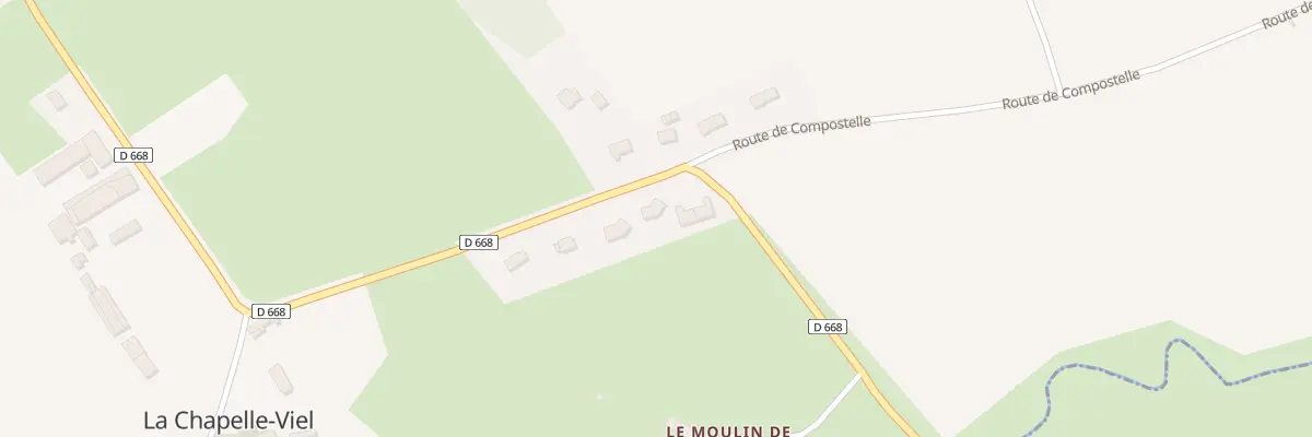Plan du 28 Rue des Capellois à La Chapelle-Viel