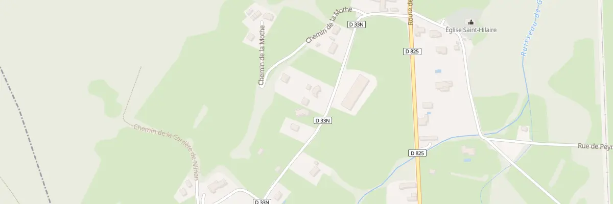 Plan du 253 Rte de Sainte Marie à Bagiry