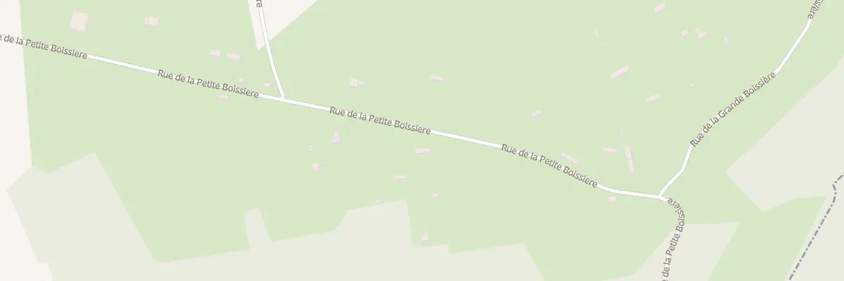 Plan du 25 Rue de la Petite Boissiere à Saint-Benoît-des-Ombres