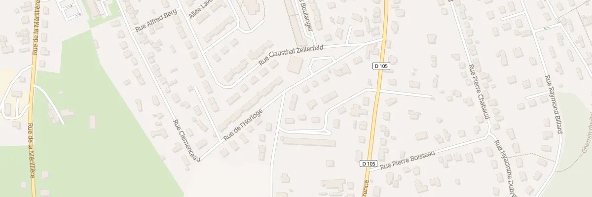 Plan du 1 Rue Marc Vaux à L’Aigle