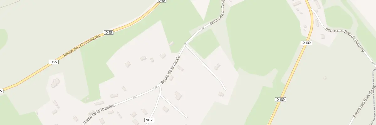 Plan du 323 Rte de la Cavée à Aizier