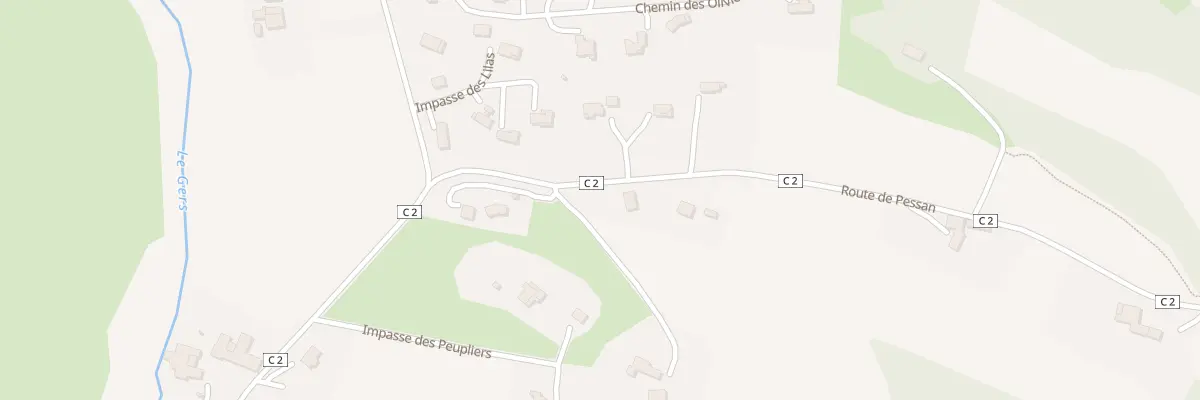 Plan du 194 Rte de Pessan à Auterive