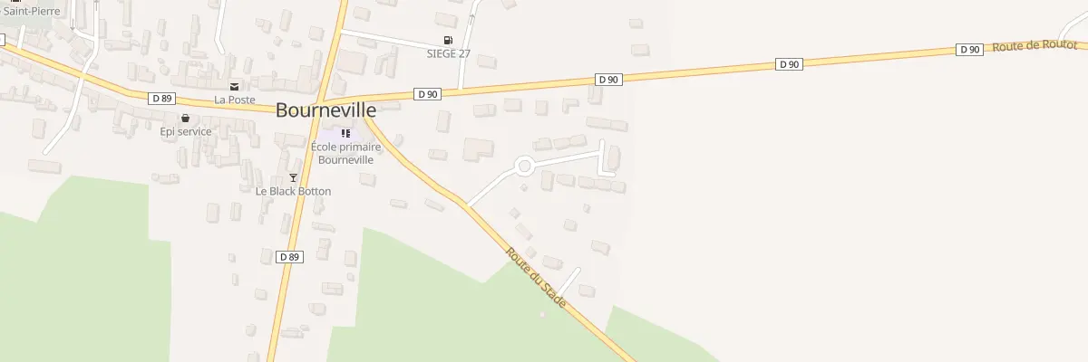 Plan du 1 Lot de la Londe à Bourneville-Sainte-Croix