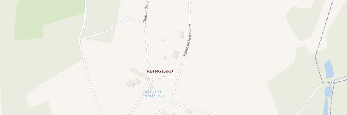 Plan du 94 Reingeard Nord à Douville