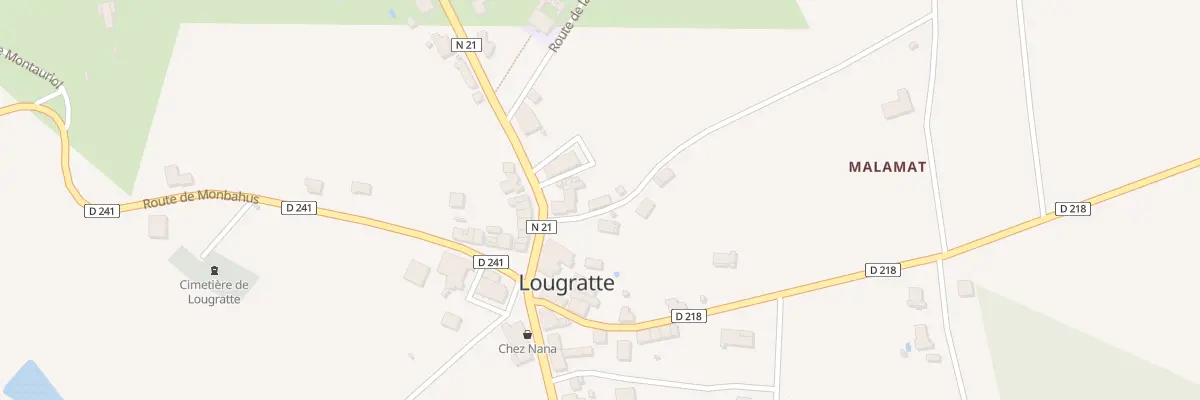 Plan du 53 Che de l’Ecole à Lougratte