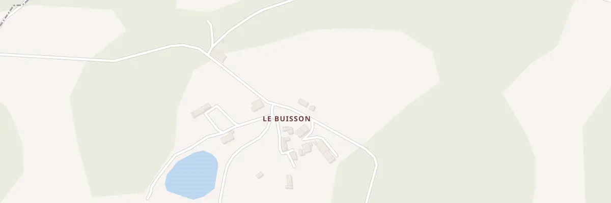 Plan du 2 Le Buisson à Manot
