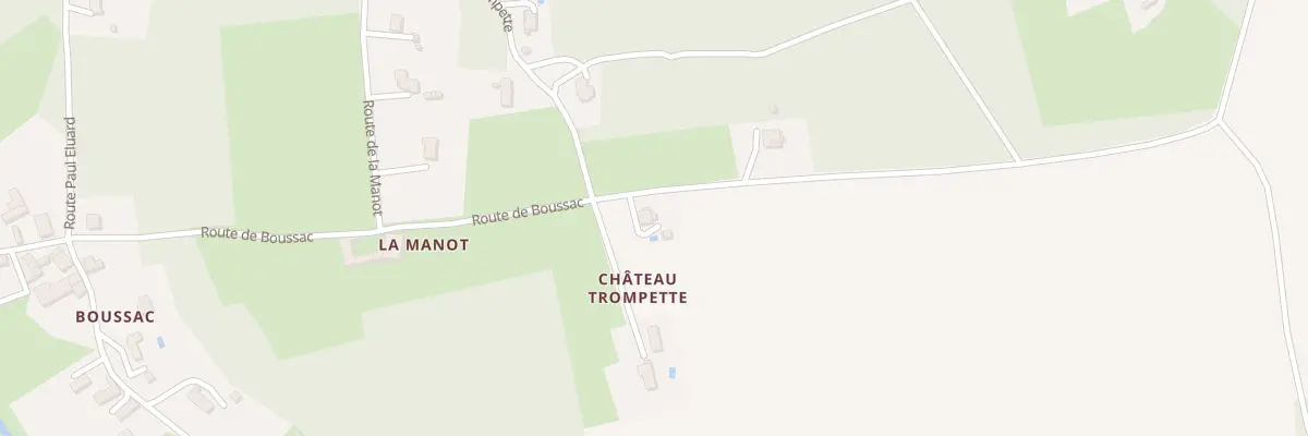 Plan du 2 Imp Chateau Trompette à Razac-sur-l’Isle