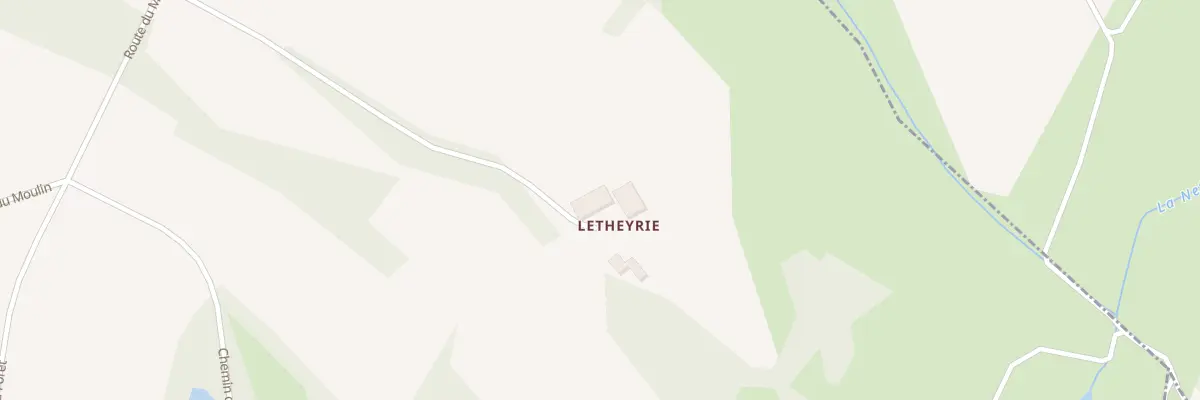 Plan du 14A Letheyrie à Monmarvès