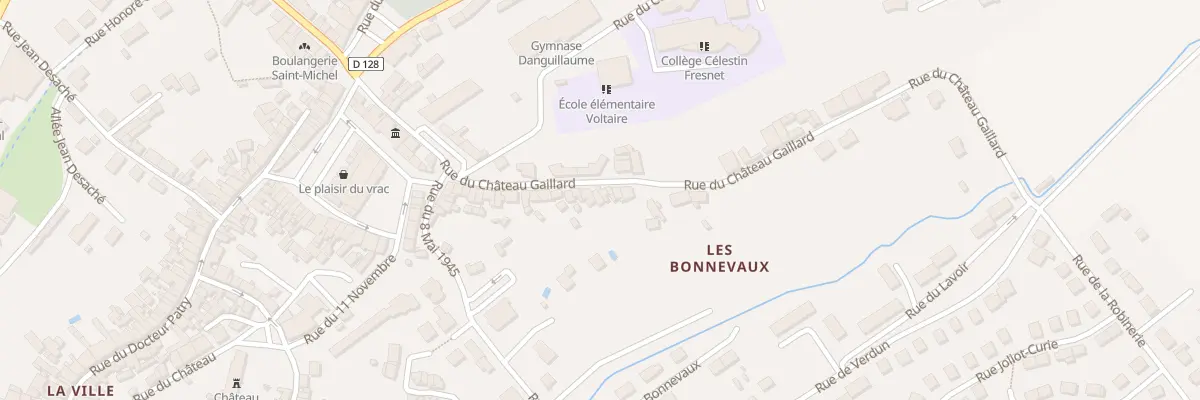 Plan du 32 Rue du Château Gaillard à Sainte-Maure-de-Touraine